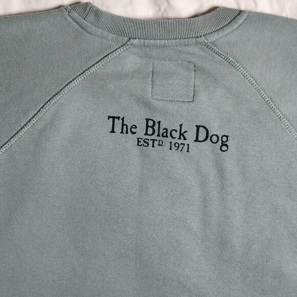 he Black Dog Womens Sweatshirt Legacy Collection Color Green Size Medium - Picture 13 of 16